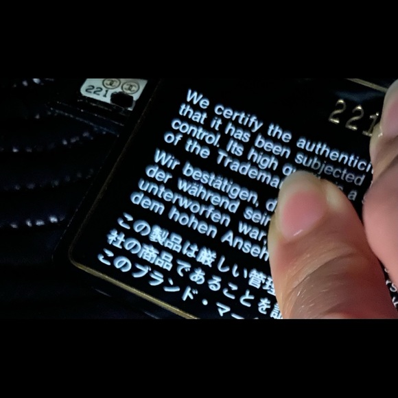 Authentic CHANEL Medium Chevron Boy O Case - Picture 10 of 11